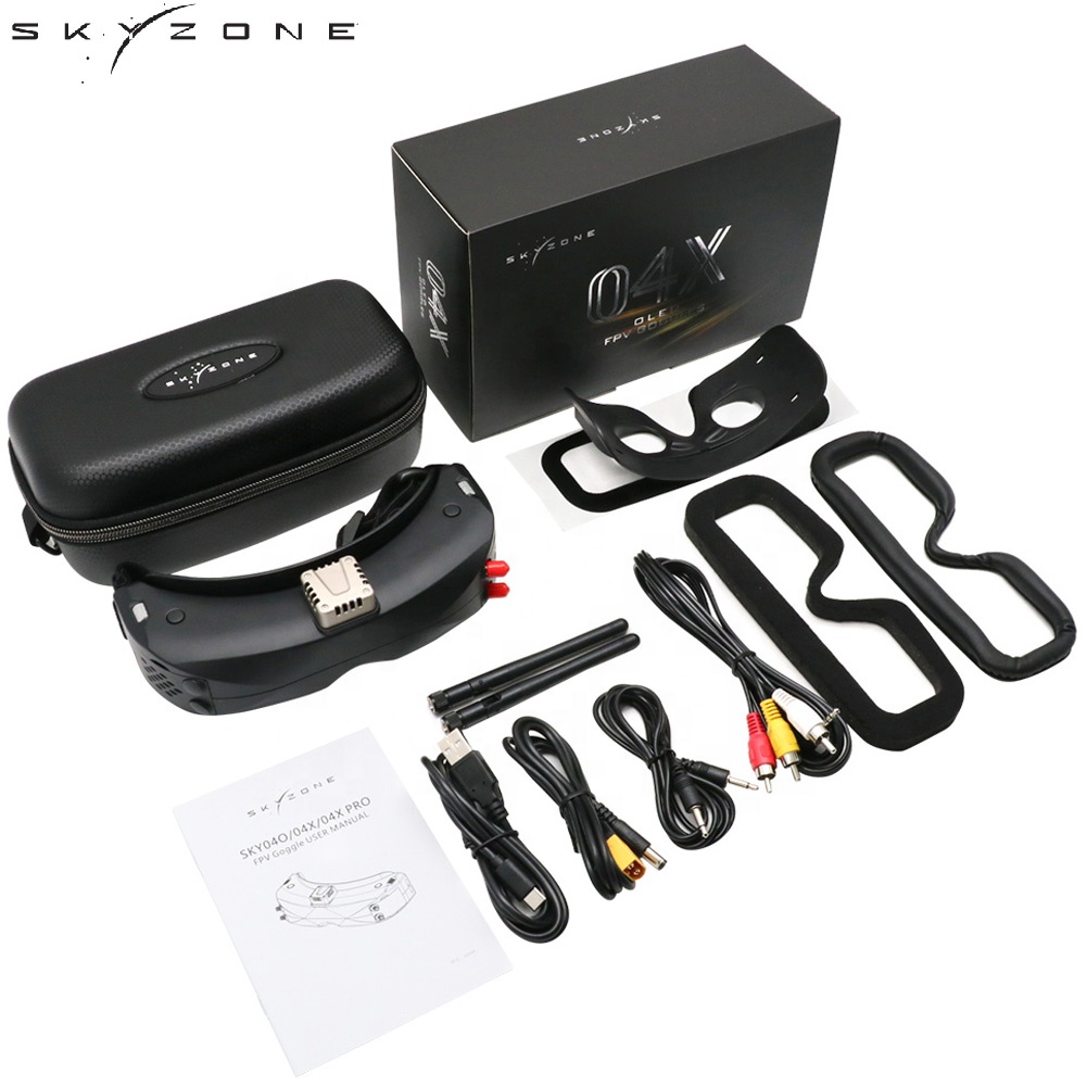 Skyzone Sky04X Pro Oled Fpv Goggles - SKYZONE SKY04X PRO OLED 48CH 5.8G