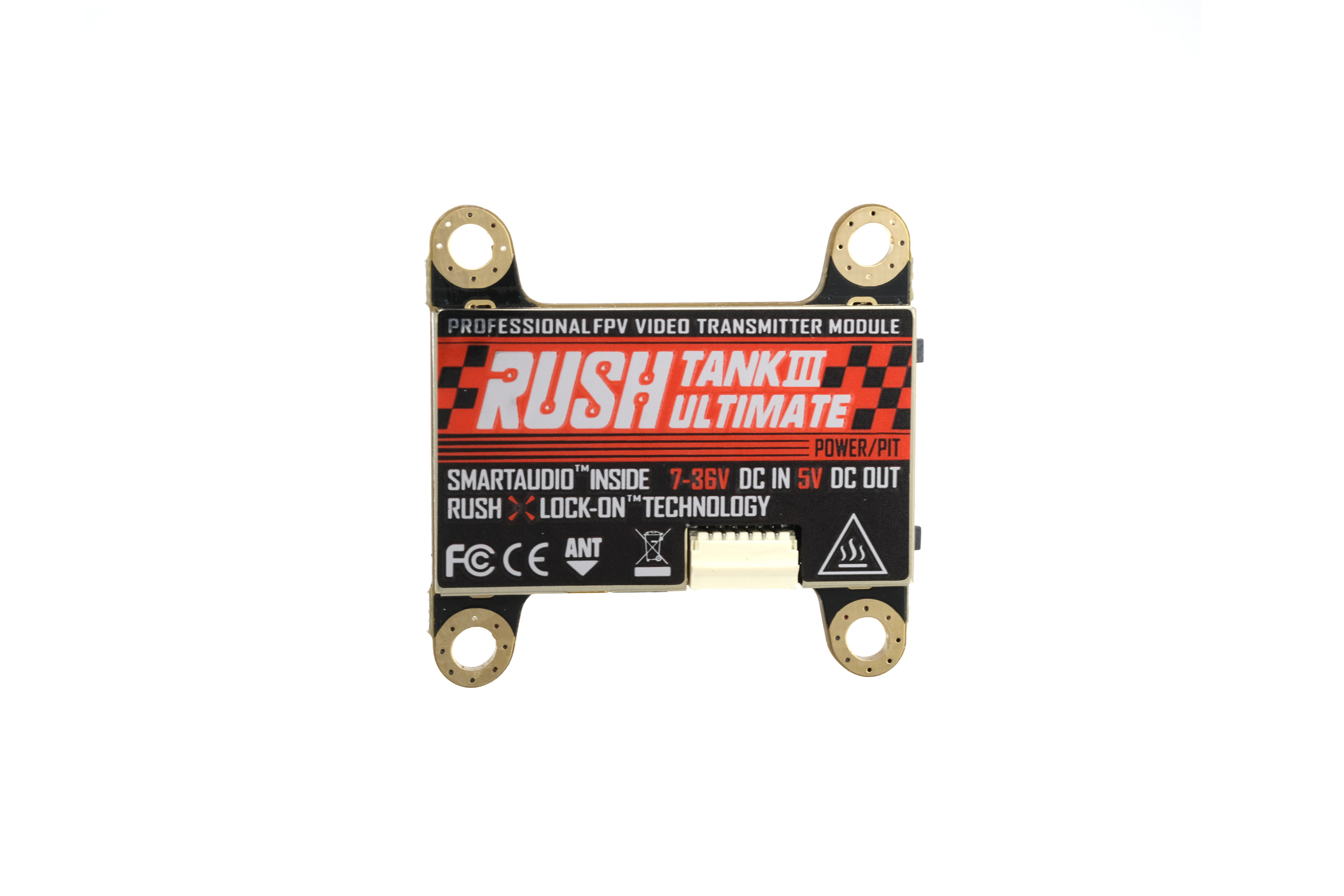 RUSHFPV 5.8G Analoge VTX SOLO  - Foxeer Reaper Extreme 2.5W Vtx recensie en prijs